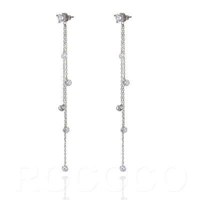 Magical drop glitter earings