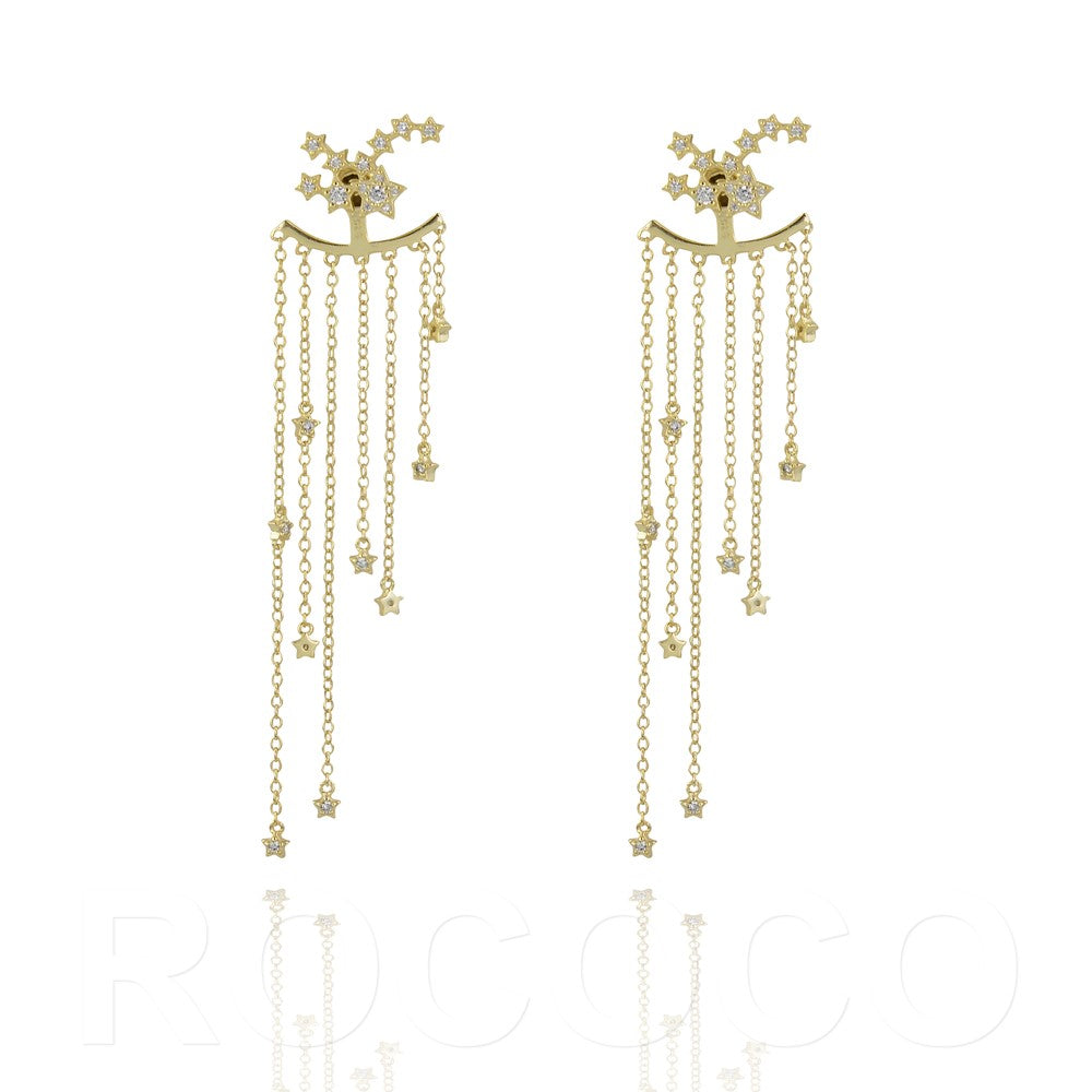 Yellow Gold Shine your radiant light earrings