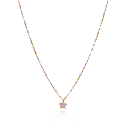 Radiant star necklace