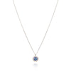 Evil eye  good luck round classic necklace