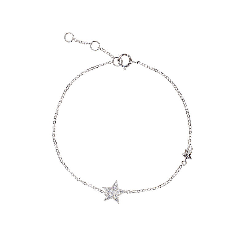 Double star shine bracelet