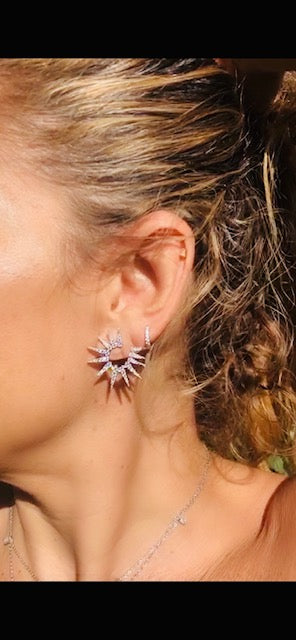 Star bright earrings