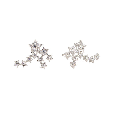Sterling Silver Products Shine your light constellation stud