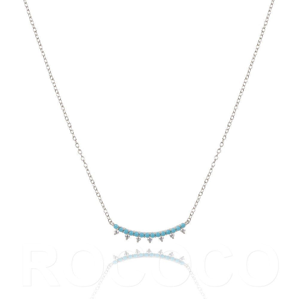 Magic bar balance glitter necklaceNecklace