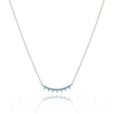 Magic bar balance glitter necklaceNecklace