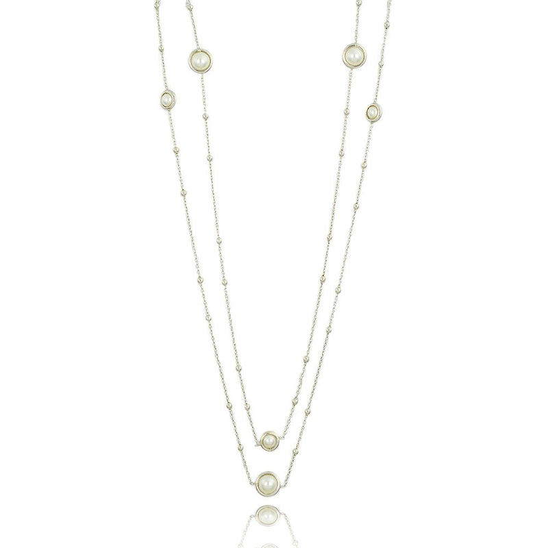 Pearl encased classic long - NecklaceNecklace