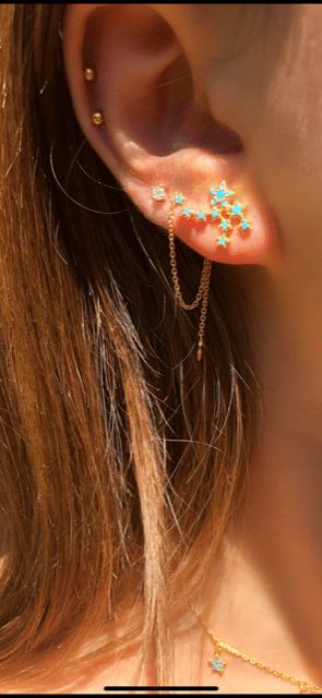 Shine your light constellation studEarrings