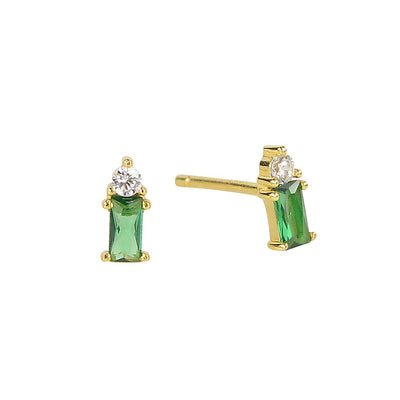 Small baguette stud earringsEarrings